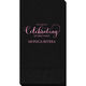 Thanks For Celebrating Any Event Guest Towels Image 5 of 6